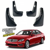Бризковики для Mercedes-Benz C-class W204 2007-2010   Бризковики для Mercedes-Benz C-class W204 2007-2010